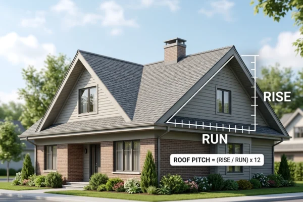 How to Calculate Roof Pitch: Formula, Examples & Calculator